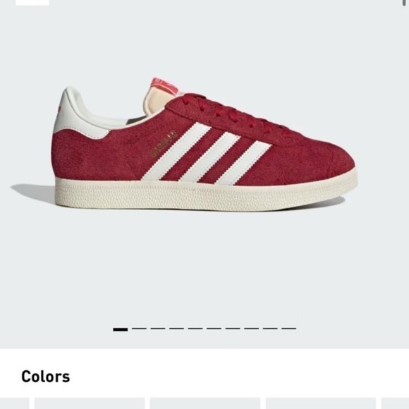 SOLD. Adidas Gazelle Red - Picture 2 of 5